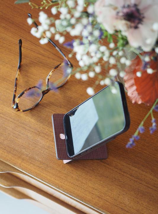 Actual product image Rhodia Orange Botany, Mobile Phone Stand