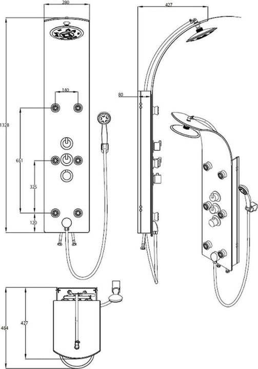 Produktbild Schütte Duschset
