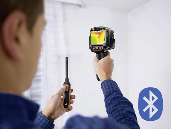 Actual product image Testo 871s Building diagnosis set Thermal imaging camera -30 to +650 °C 240 x 180 pixels 9 Hz