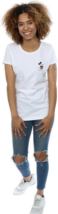 Immagine prodotto Disney Mickey Mouse Kickin Retro Chest Maglietta Donna (L)