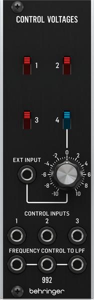 Actual product image Behringer 992 CONTROL VOLTAGES Moduł syntezatora modularnego