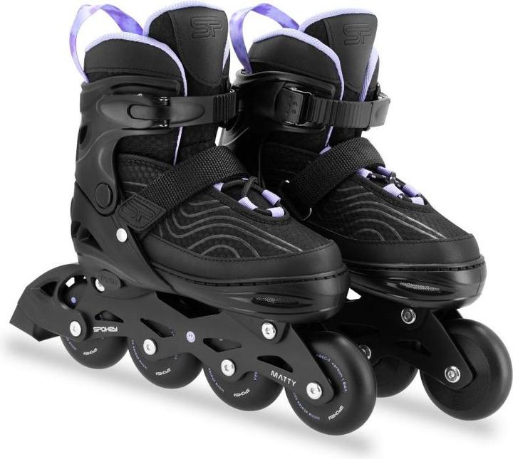Actual product image Spokey INLINE SKATES MATTY 943452 39-42 BLACK (40)
