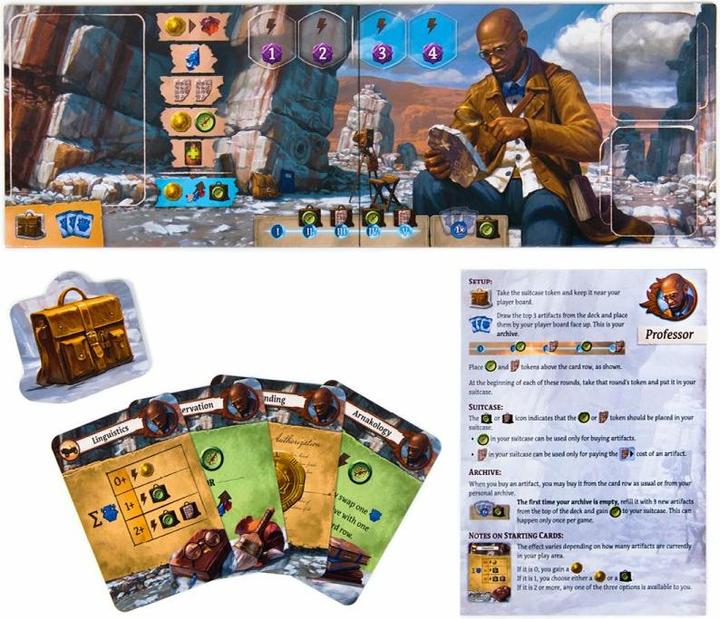 Actual product image Czech games edition CZ116 - Expedition Leaders - Board Game, for 1-4 Players, from 12 years (DE Expansion) (German)