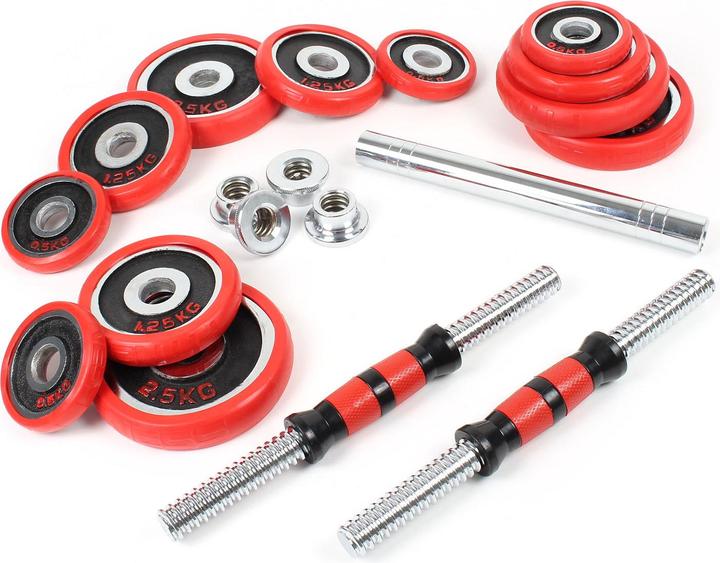 Immagine prodotto Luxtri Set di manubri (4 x 0,5 kg, 4 x 2,5 kg, 4 x 1,25 kg)