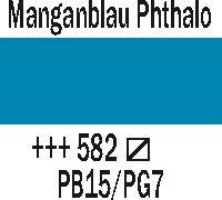 Actual product image Amsterdam Acrylic paint Standard Series (Manganese blue, 120 ml)