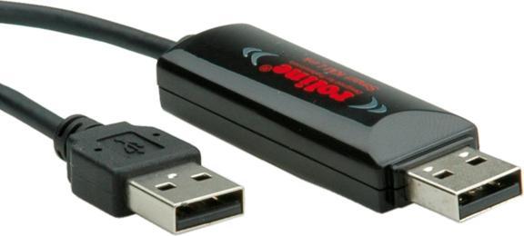 Produktbild Roline USB 2.0 Data Link Kabel (1.20 m, USB 2.0)
