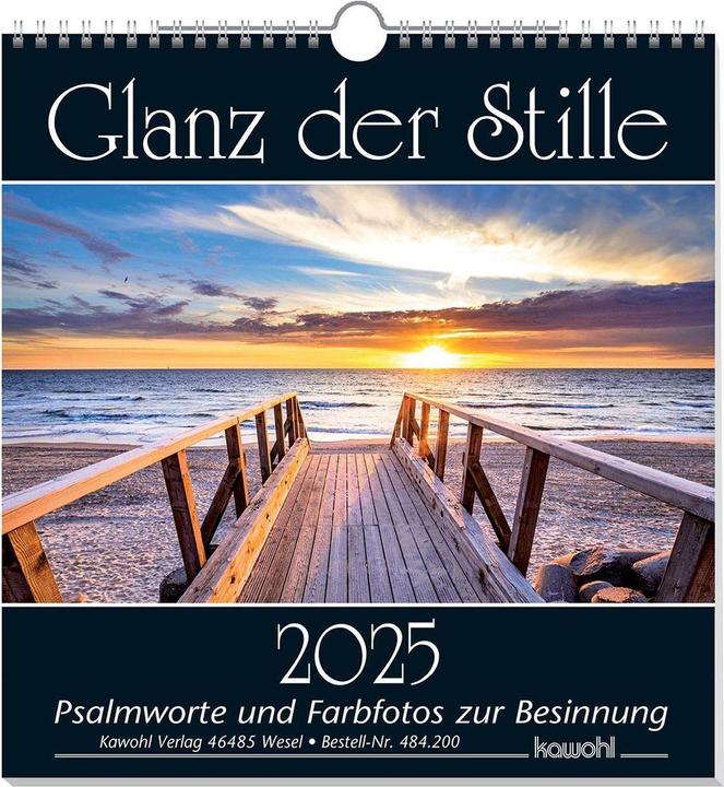 Produktbild Glanz der Stille 2025 (30 x 31 cm, Harter Einband, Deutsch)