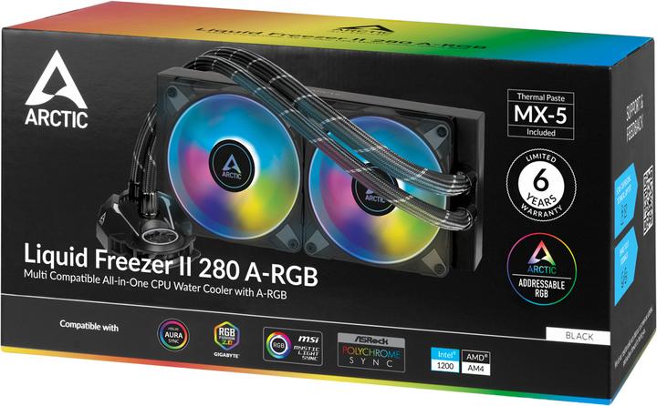 Actual product image Arctic Liquid Freezer II 280 A-RGB