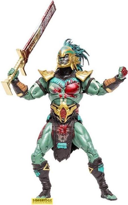 Actual product image McFarlane AF Mortal Kombat Kotal Kahn (Bloody) 18cm