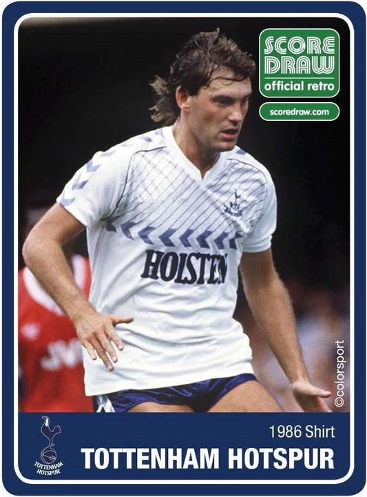 Actual product image Score Draw Tottenham Hotspur 1986 Retro Jersey (S)