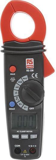Immagine prodotto Rs Pro Mini AC Autoranging Clamp Meter (CAT III 600V)