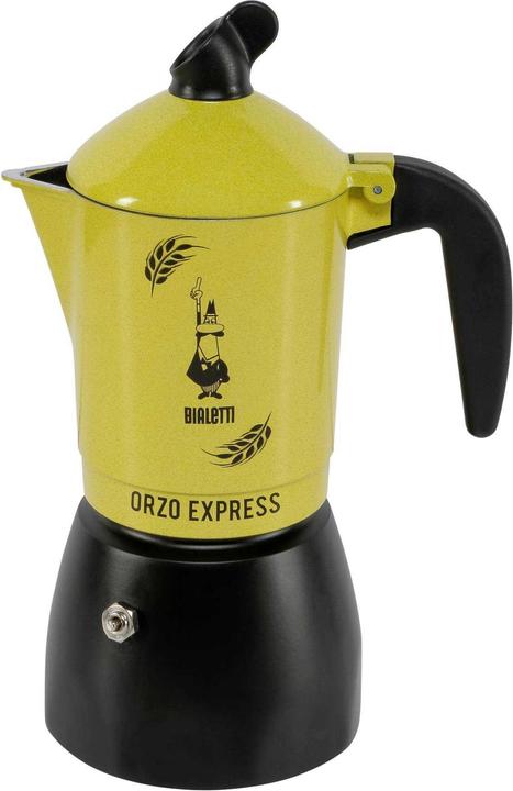 Image du produit Bialetti Orzo Express - Pot à moka - Aluminium - Noir - Aluminium - 4 tasses - Orzo E (4 T.)