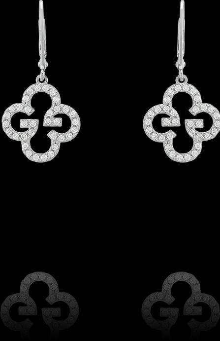 Charles Garnier Ohrringe aus Silber, Zirkonoxid (Silber)