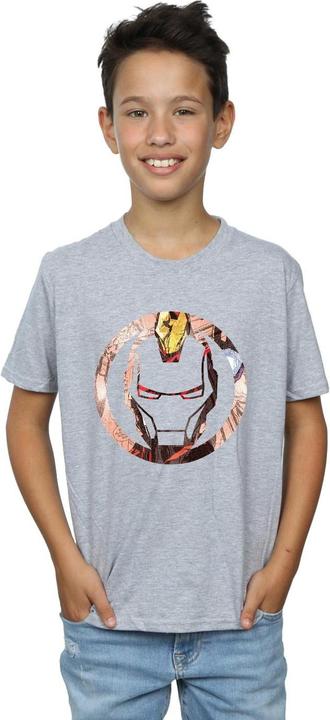 Produktbild Iron Man Montage Symbol TShirt Jungen (140, 146)