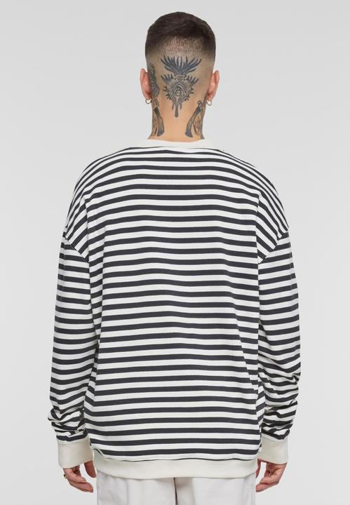 Actual product image Urban Classics Striped Crewneck - 140913 (XXL)