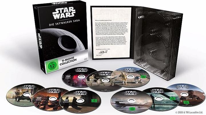 Star Wars: The Skywalker Saga Blu-ray box (Blu-ray, 2020, German)