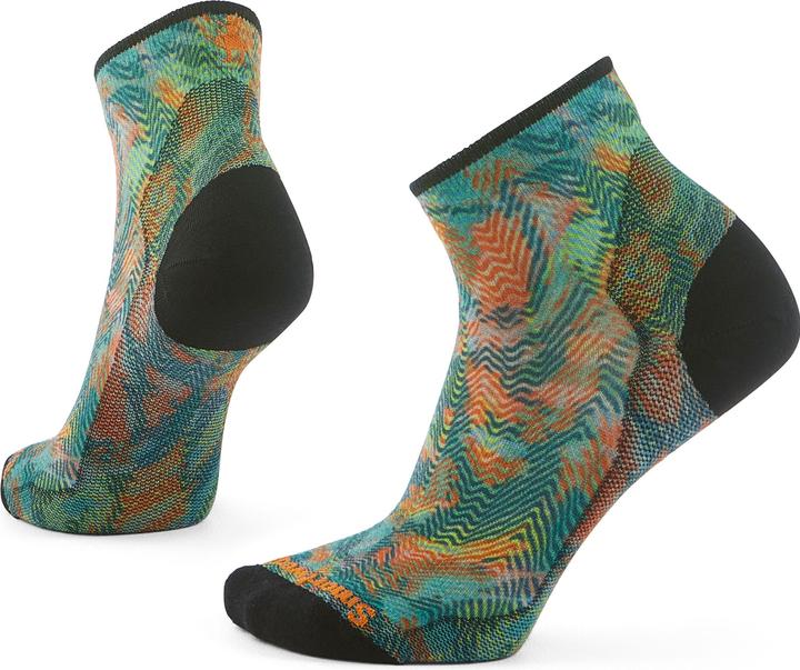 Actual product image Smartwool Women's Bike Zero Cushion Jungle Music Ankle Socks (S)