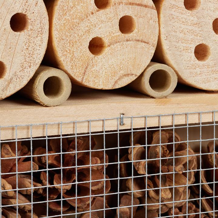 Produktbild Relaxdays Insektenhotel (Florfliegen, Wildbienen, Marienkäfer)
