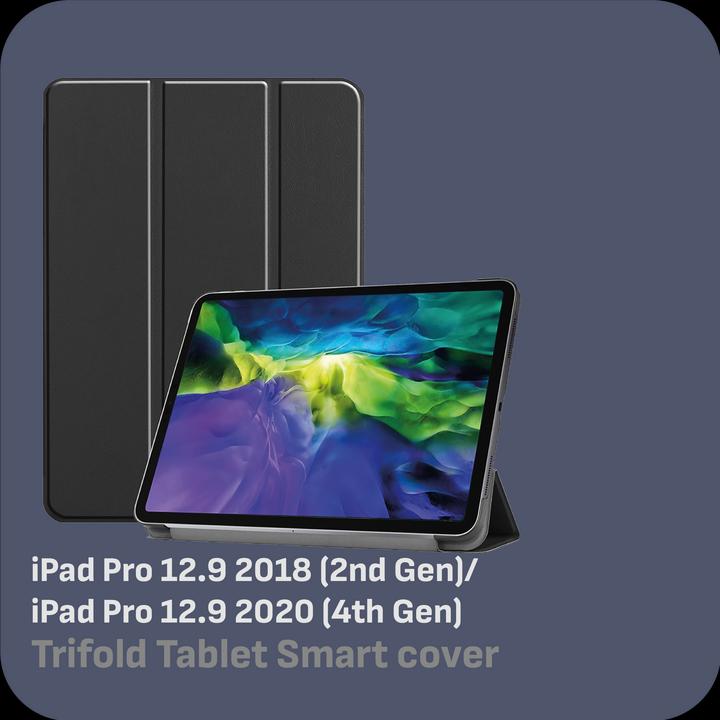 Produktbild Cazy Premium Smart Hülle Kompatibel mit iPad Pro 12.9 2018 (2nd Gen)/iPad Pro 12.9 2020 (4th Gen) - (iPad Pro 12.9 2018 (3. Gen), iPad Pro 12.9 2020 (4. Gen))