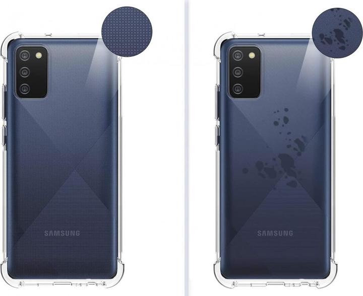 Immagine prodotto Screenguard Samsung Galaxy A02s Custodia Crystal Soft Airbag Bumper (Samsung Galaxy A02s)