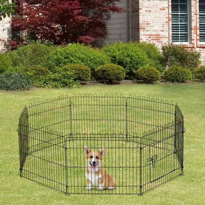 Produktbild PawHut Freilaufgehege für Hasen, Kaninchen und Hundewelpen
