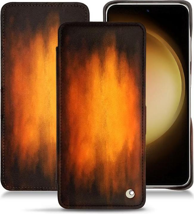 Actual product image Noreve Horizontal leather flap shell (Samsung Galaxy S23+)