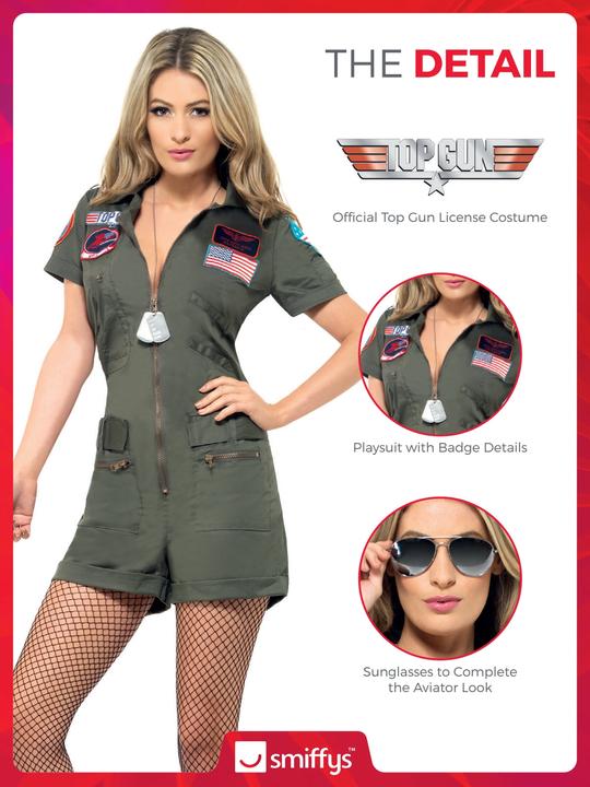 Produktbild Smiffys Top Gun (M)