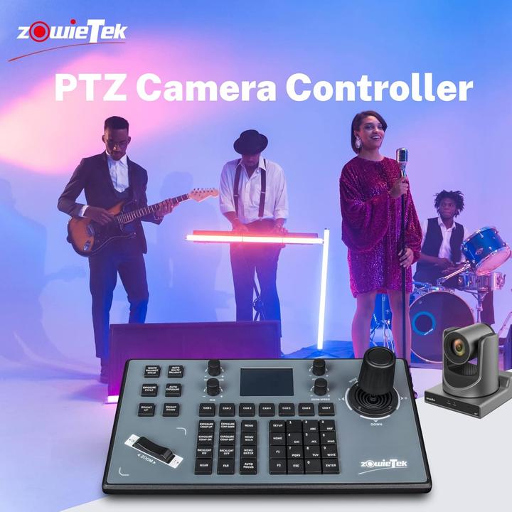 Image du produit Zowietek PTZ-IP-Kamera-Controller mit 4D-Joystick