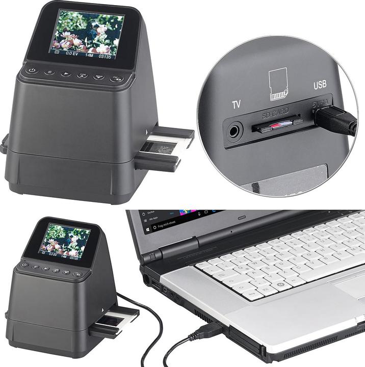 Produktbild Somikon Stand-Alone-Dia- und Negativ-Scanner