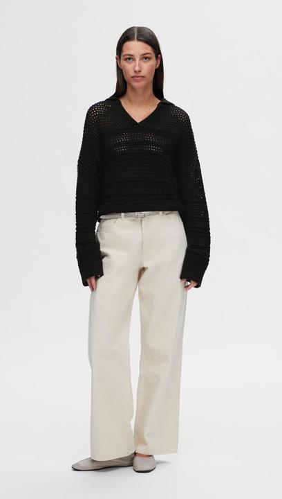 Immagine prodotto Selected Femme Maglia all'uncinetto (XXL)