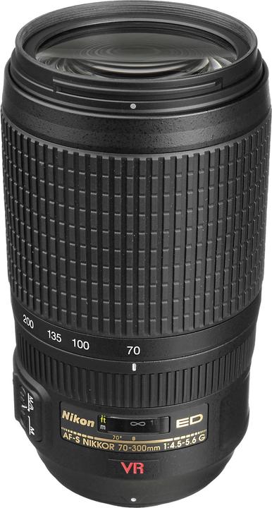 Nikon AF-S 70-300mm, f/4.5-5.6G VR - Direktimport (Nikon F, Vollformat)