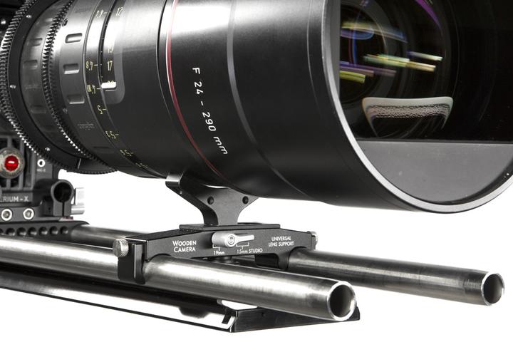 Actual product image Wooden Camera Universal Lens Support (19mm/15mm Studio)