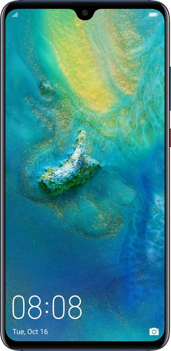 Image du produit Huawei Mate 20 (128 Go, Midnight Blue, 6.53", Double SIM hybride, 12 Mpx, 4G)