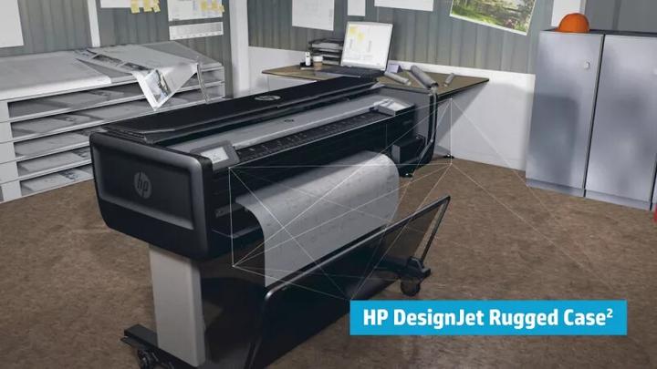 Actual product image HP DesignJet T830 - 36" (Ink, Black and white)