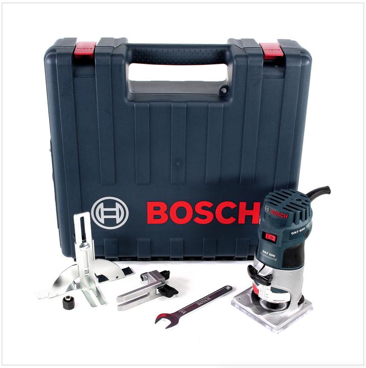 Produktbild Bosch Professional Kantenfräse GKF 600, mit Handwerkerkoffer