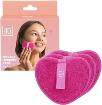 Immagine prodotto Ilu Tamponi struccanti rosa - Confezione da 3