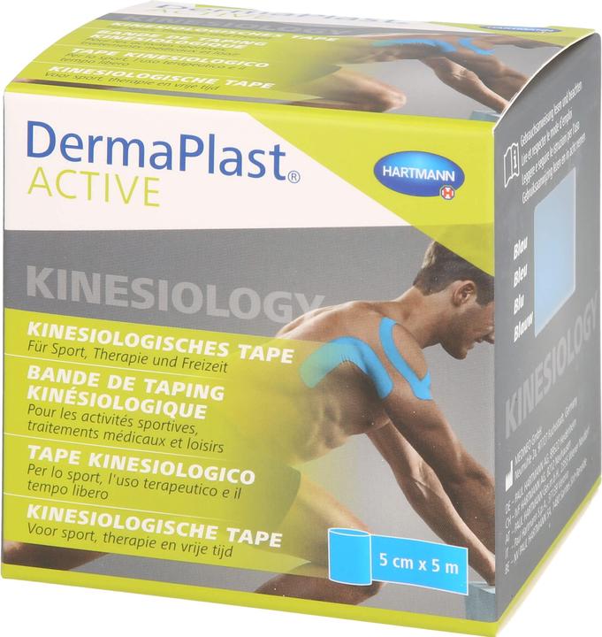 Produktbild Hartmann DermaPlast Active Kinesiology Tape blau 5cm x 5m, 1 St (5 m)