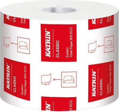 Katrin Toilet paper Classic System ECO 2-ply tissue white box with 36 rolls... (36 x)