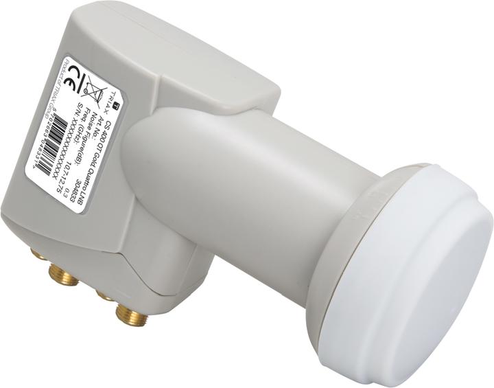 Image du produit Triax LNB ABAKUS CS 400 QT Gold Universal Quattro TQTDG (40mm)