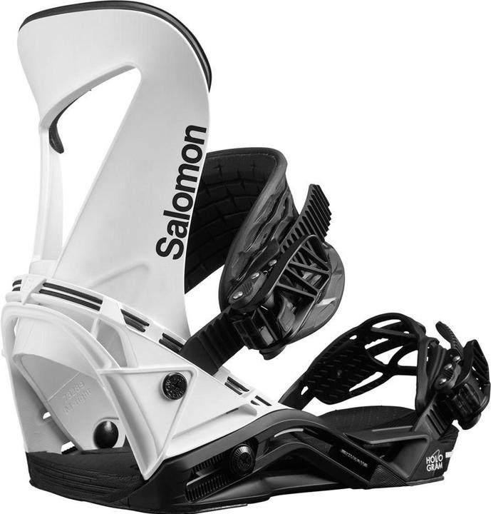 Actual product image Salomon Fixations Snowboard Unisexe Hologram 2024 - White-S (34.5-40) (40)