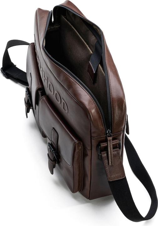 Image du produit Farmhood Memphis Porte-documents Messenger en cuir 38 cm Compartiment pour ordinateur portable