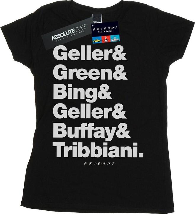 Friends Surnames Text TShirt (XL)