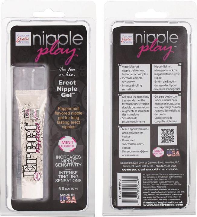 Produktbild CalExotics nipple play® Erect Nipple Gel™ Mint - Packaged (15 ml)
