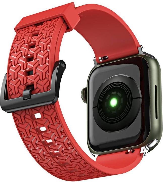Image du produit Hurtel Bracelet montre Y pour Apple Watch 7 / SE (41/40 / 38mm) bracelet montre rouge (41 mm, 38 mm, 40 mm, TPU)