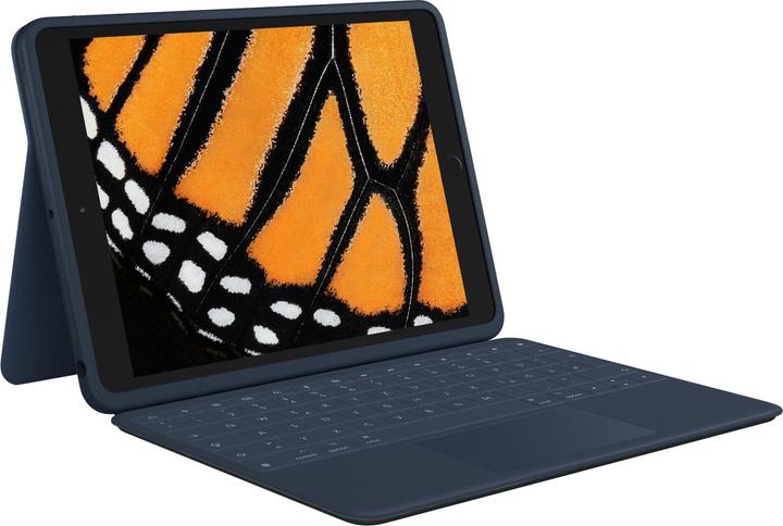 Immagine prodotto Logitech Rugged Combo 3 Touch (DE, iPad 2020 (8. Gen), iPad 2021 (9a generazione), iPad 2019 (7° gene))