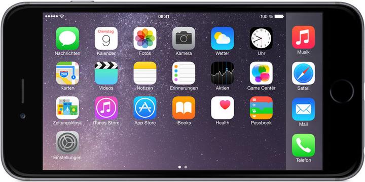 Actual product image Apple iPhone 6 Plus (128 GB, Space Grey, 5.50", Single SIM, 8 Mpx, 4G)