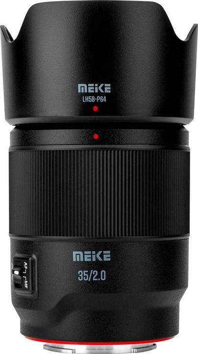 Actual product image Meike 35mm F2.0 Auto Focus Lens(STM Motor) for E Mount Portrait Photography
