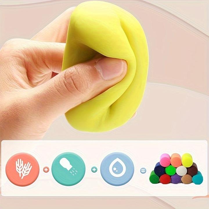 Immagine prodotto Activity Board Set di argilla per modellare il sistema solare per bambini - 14 pezzi di plastilina a tema spaziale
