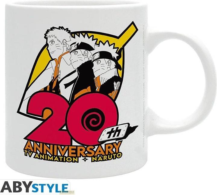 Actual product image ABYstyle Naruto Shippuden Tazza 320ml Subli 20th Anniversary (320 ml, 1 x)