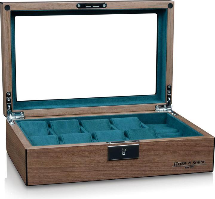Actual product image Heisse & Söhne Watch box Borneaux 8+ walnut